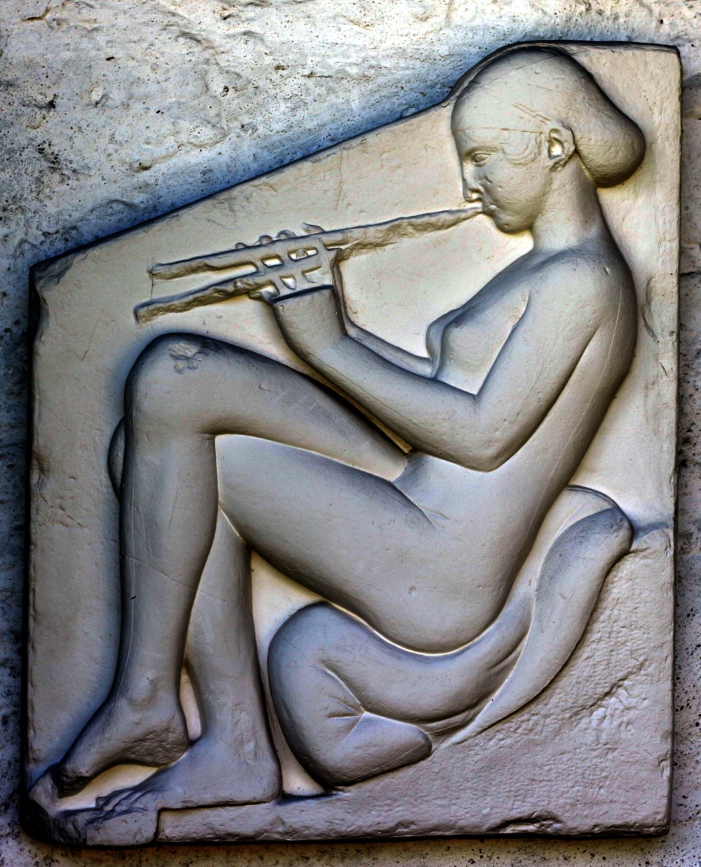 Flötespielerin